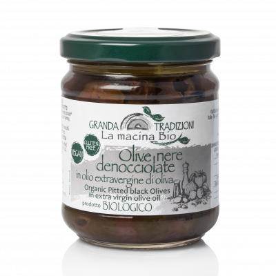 olive nere denocciolate (170g)